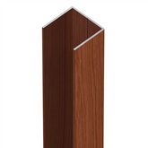 Alumawood Timber Look Heavy duty U channel top/bottom frame 5000MM LONG